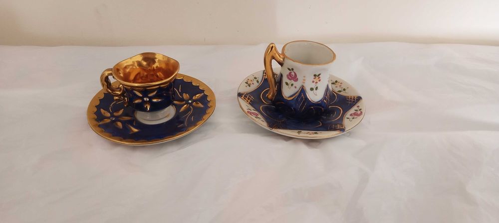 Miniaturas: chávena coleção porcelana Limoges Portugal
