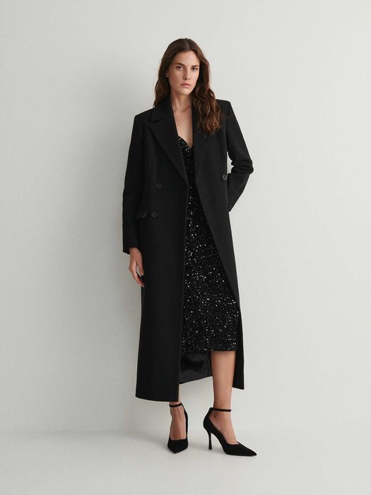 Пальто вовняне преміум лінійки reserved