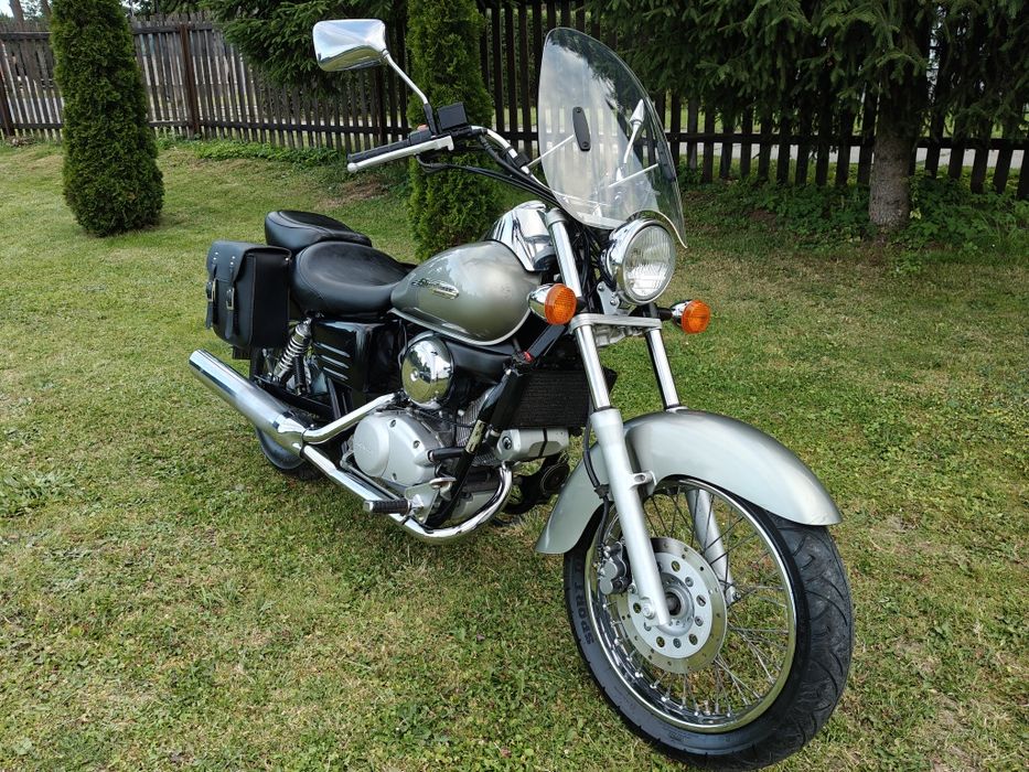Honda Shadow 125 VT125 C * LIFT * UBRANA * kat. B Niski PRZEBIEG * xl