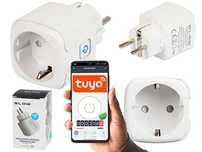 Inteligentne gniazdko sterowane WiFi TUYA V3 białe