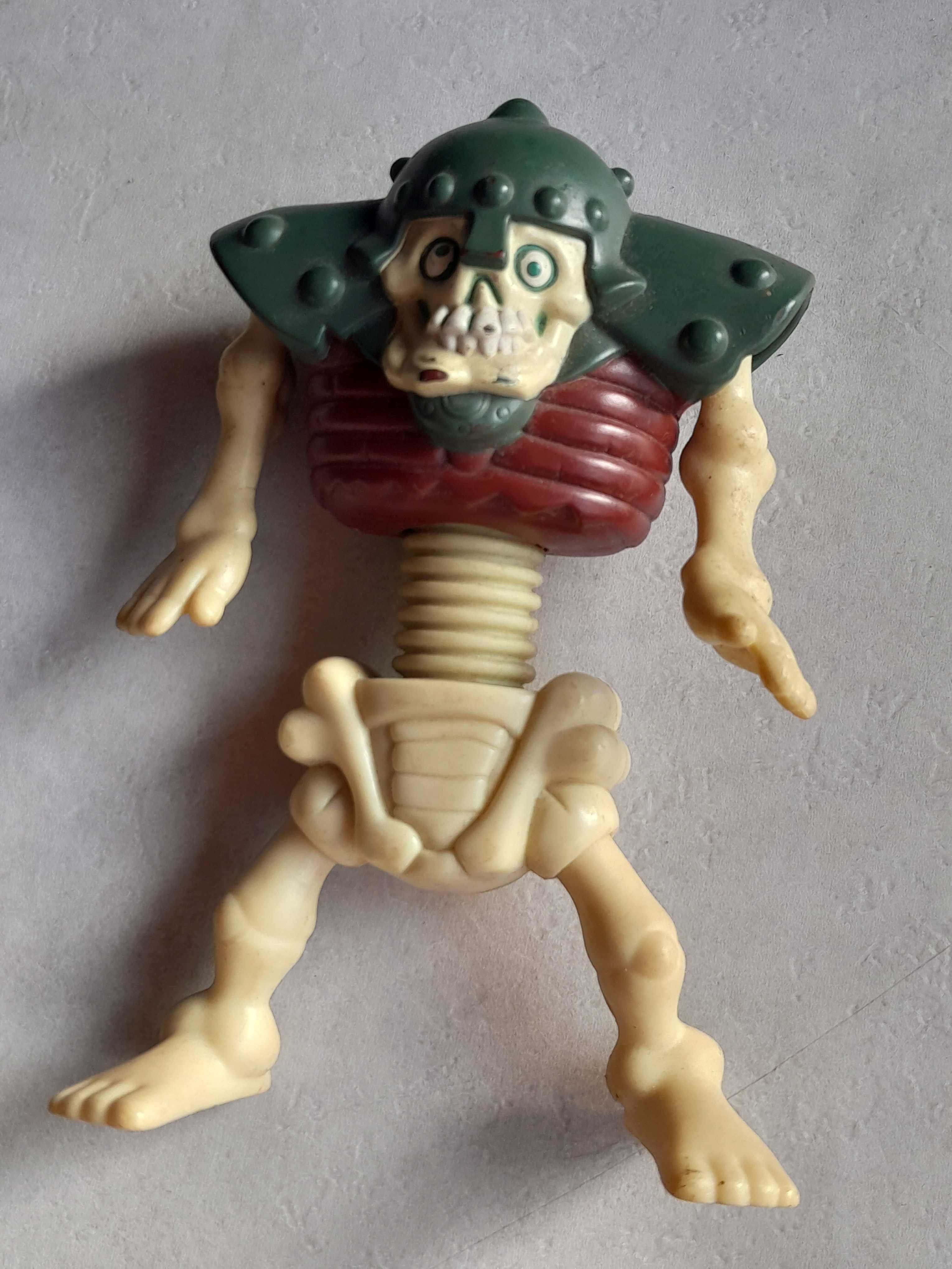 Stara zabawka figurka szkielet Stretch Screamer Toy Quest 2003 McD's