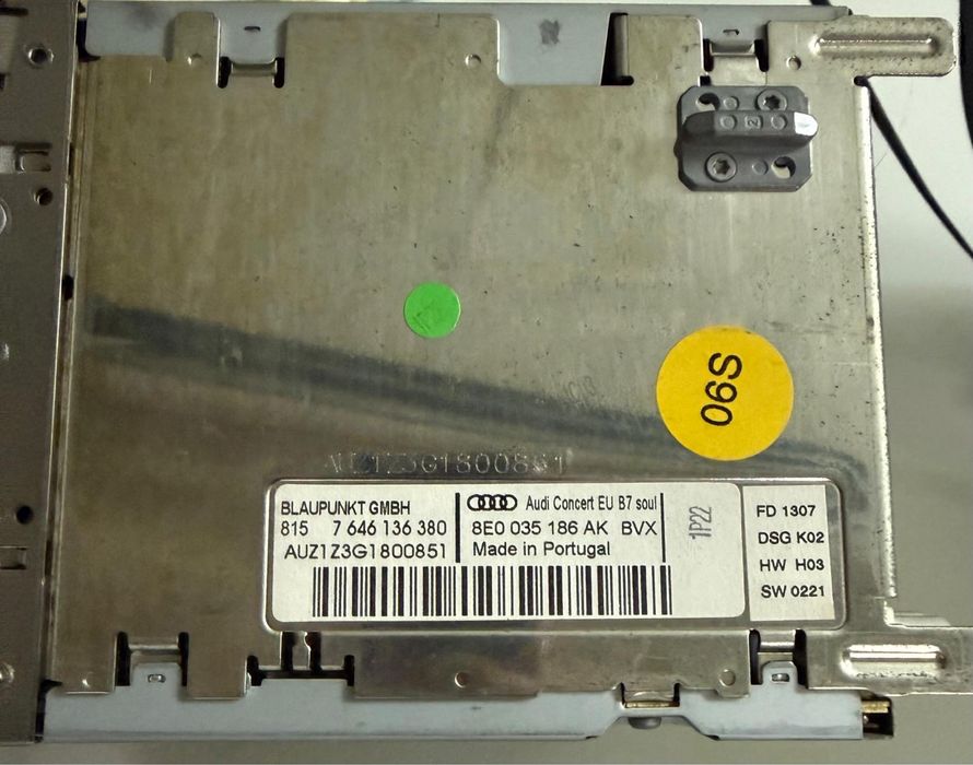 Radio para Audi a4 b7 2007
