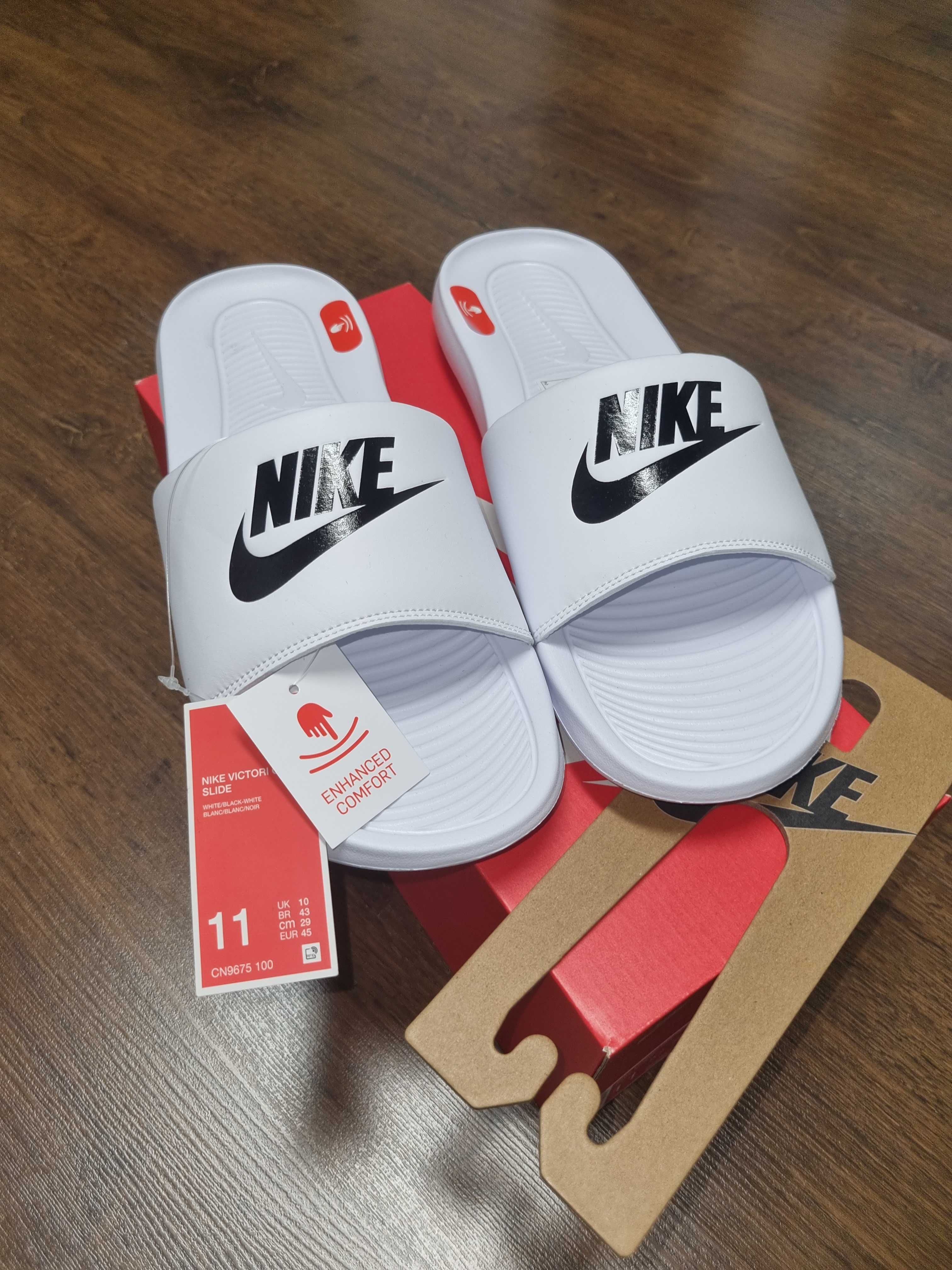 Klapki Nike Victori One Slide Slides Slider Sliders białe white