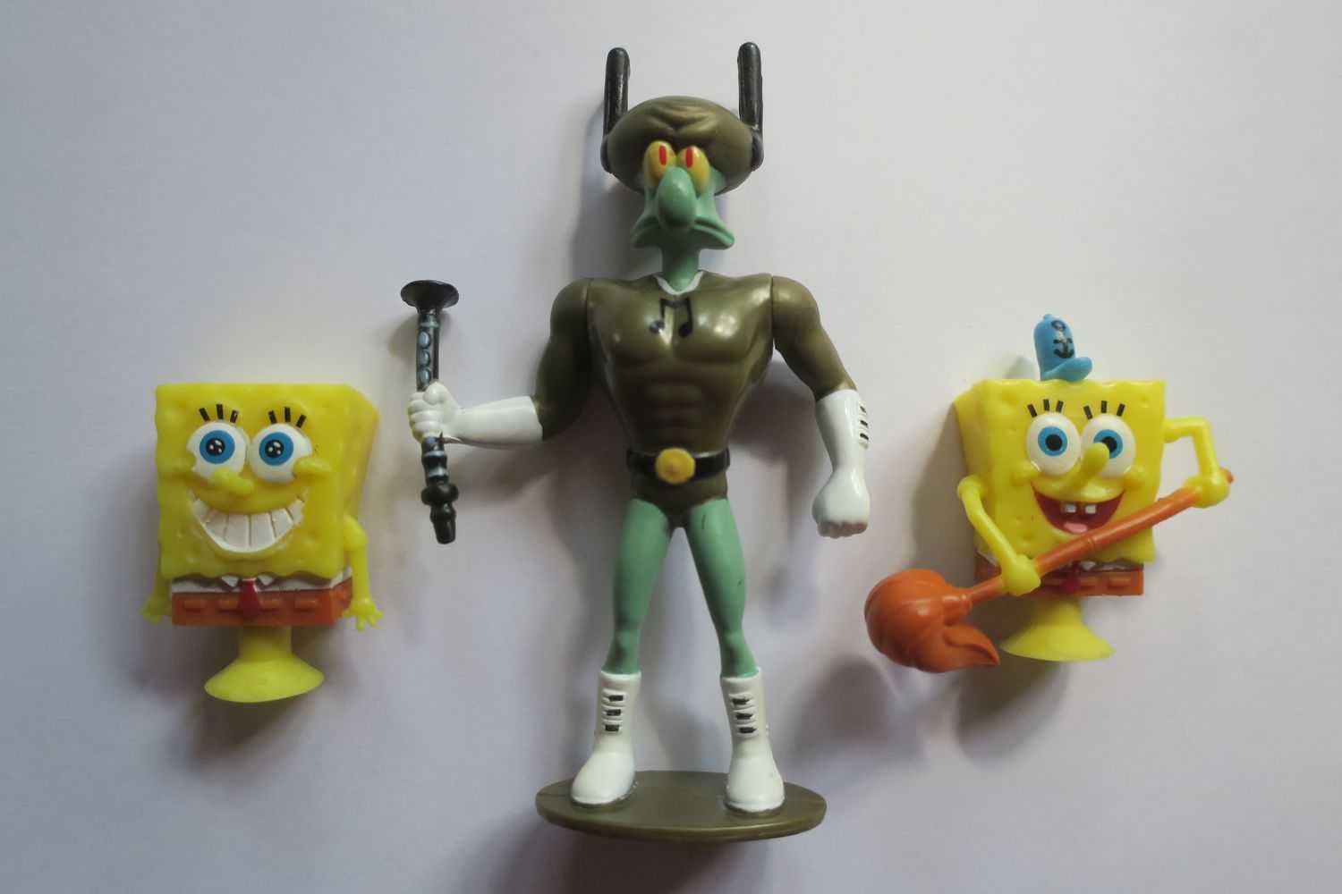 Zestaw cztery figurki Skalmar Spongebob Viacom oryginalne