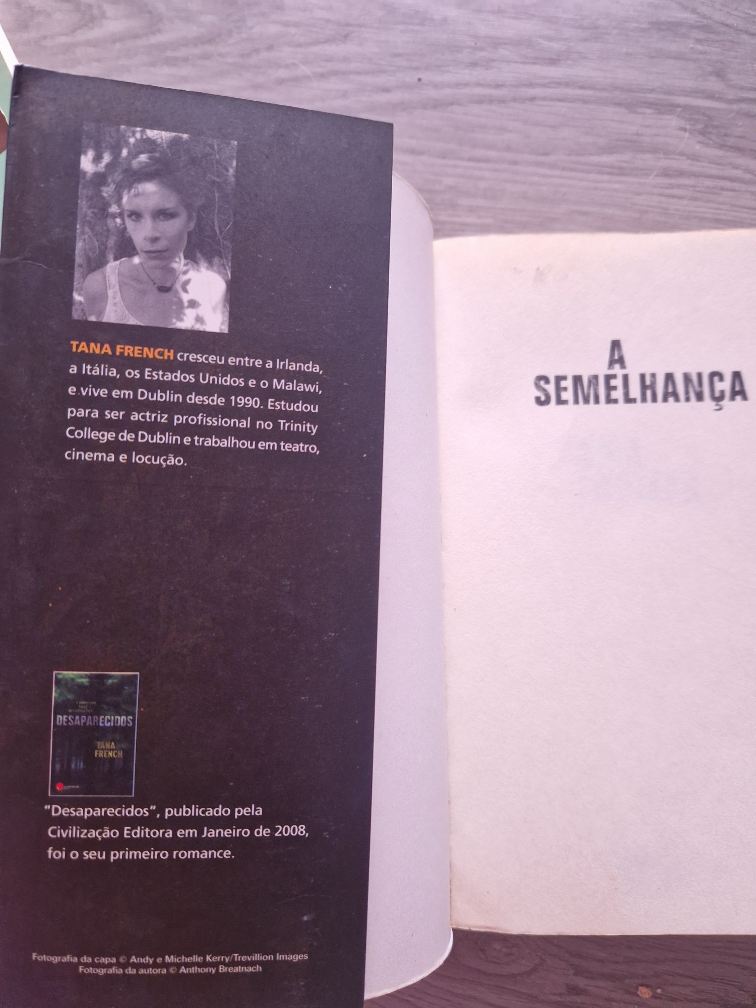 Livro " A Semelhança" de Tanta French.