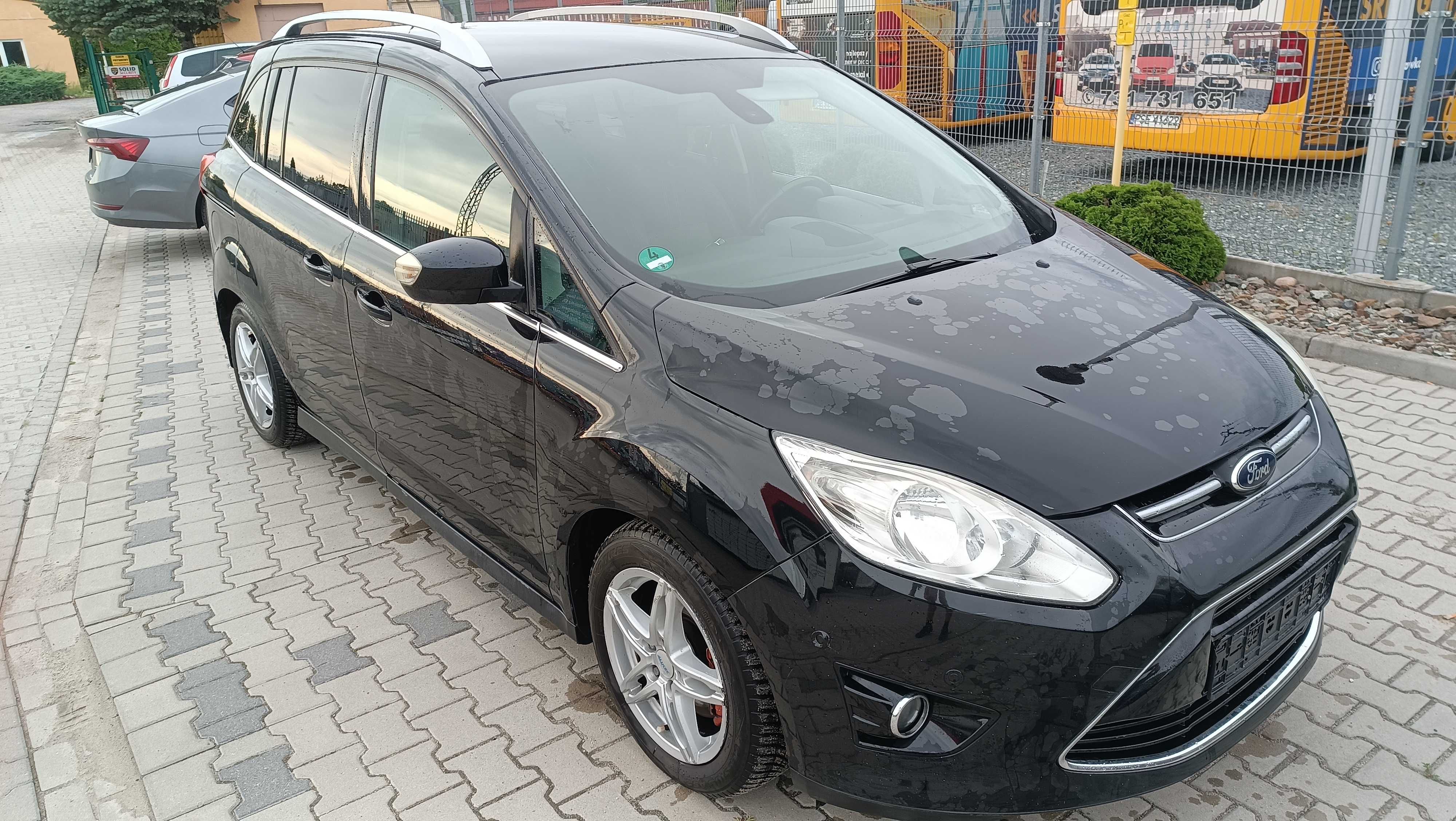 Ford Grand C-Max 2.0 Tdci Titanium 7 osób Sony Czujniki Bliss Hak 12