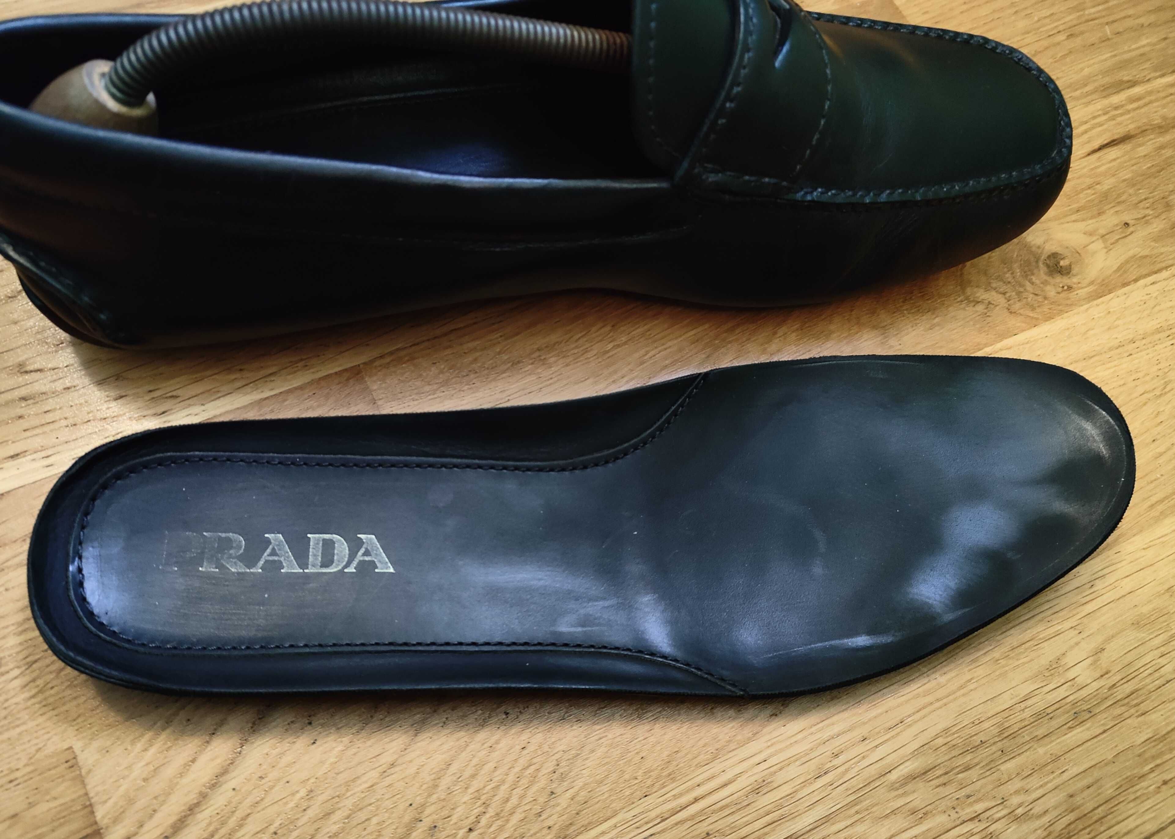 Мокасины Prada Leather Размер 44