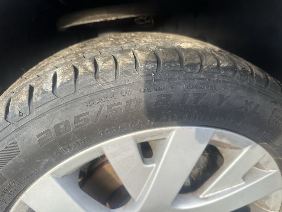 jantes com pneus novos 17 4x108 Citroen C4, C5, C3, C2 Berlingo