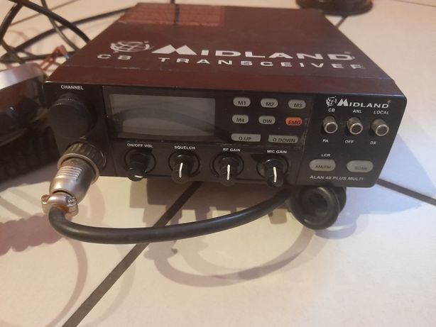 CB radio midland alan + antena - GLIWICE