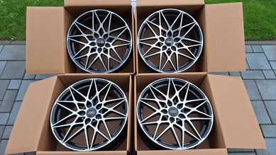 Nowe Alufelgi 5x112 R18 Audi A4 B8 B9 A5 A6 Q3 Q5 Vw Skoda Superb Merc