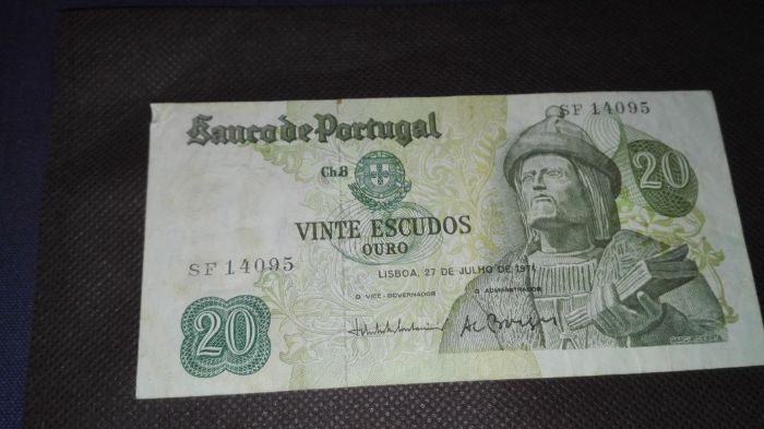 Vendo Notas Portuguesas de Escudo