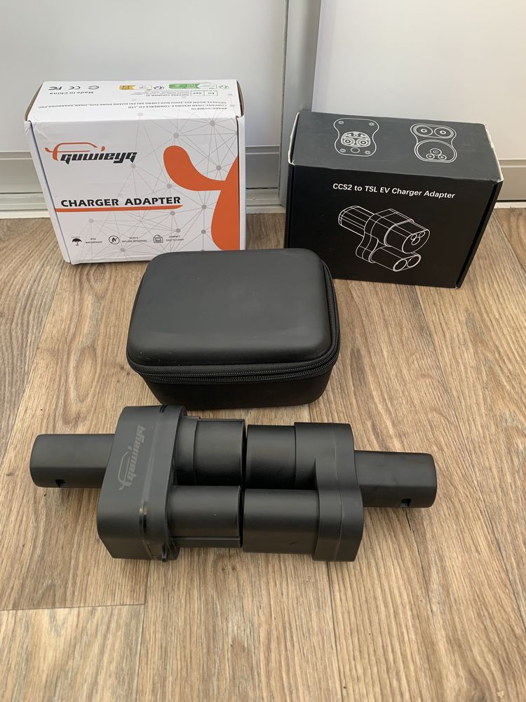 Перехідник швидка зарядка Tesla CCS2 300A