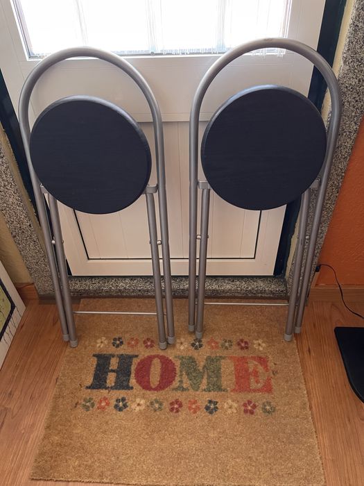 Cadeiras rebativeis tipo bar novas