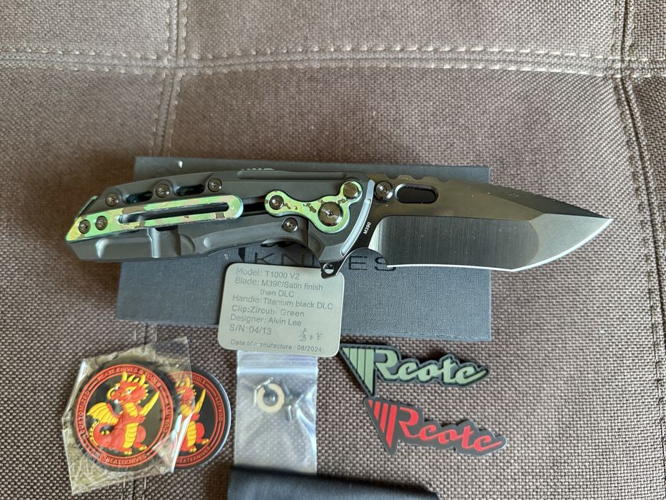 Reate Terminator T-1000 V2- Crystalized Green ZircuTi