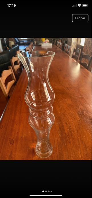 Jarra vidro translucido