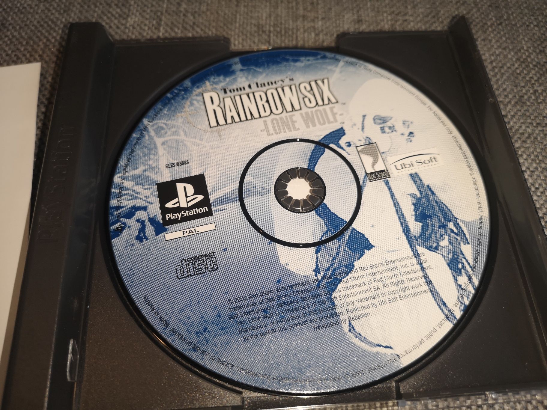 Rainbow Six Lone Wolf PSX PS1 gra ANG (komplet)