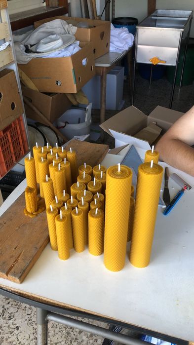 Velas cera de abelha