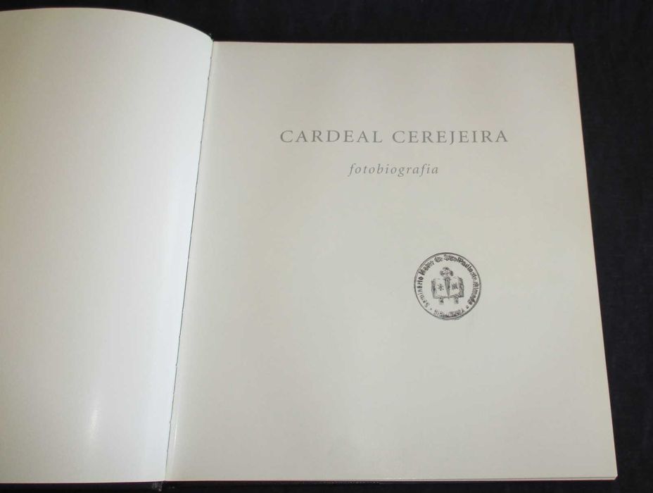 Livro Cardeal Cerejeira Fotobiografia J. Policarpo