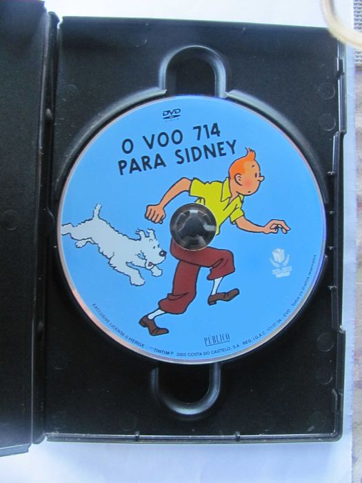 DVD - Tin Tim em O Voo 714 para Sidney