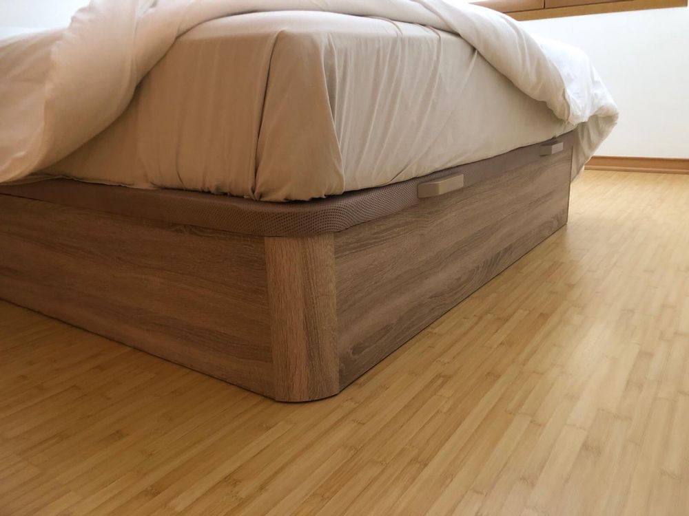 Cama sommier e colchão