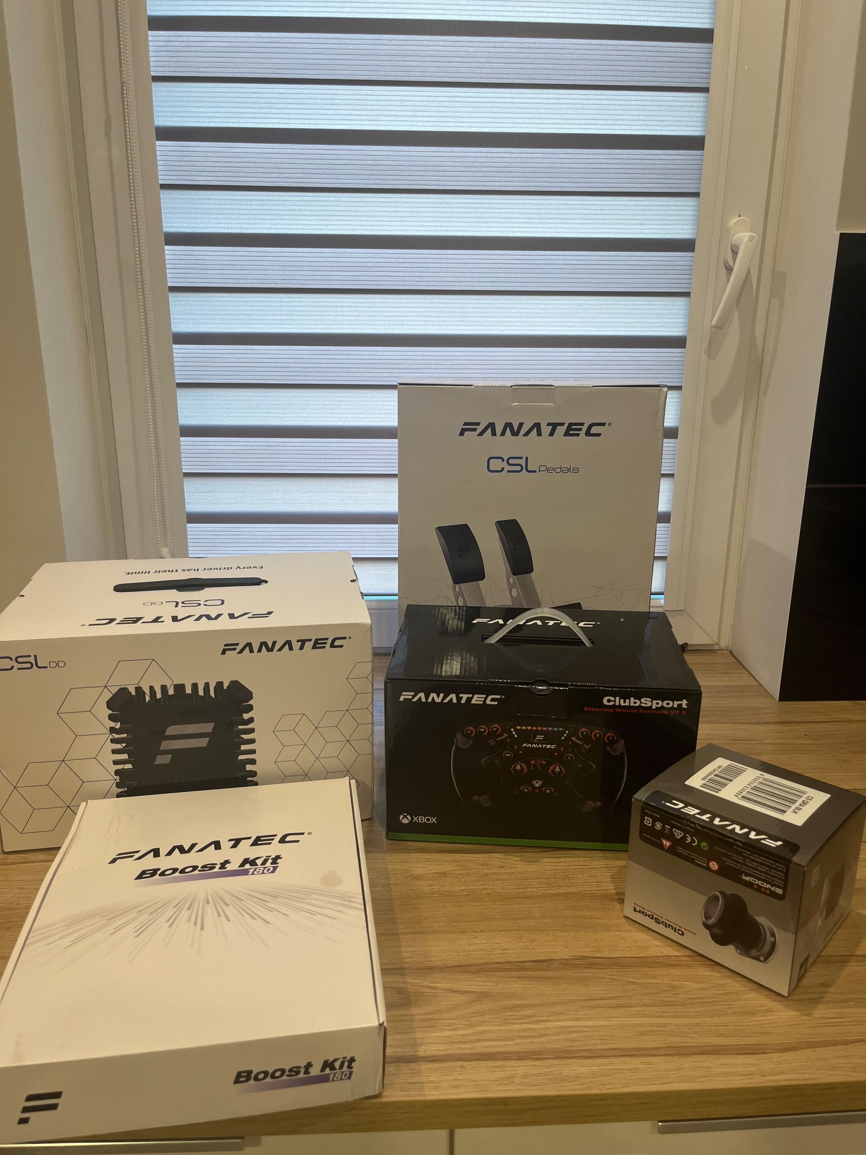 Fanatec  | CSL DD 8Nm + Formula V2.5x + CSL Pedals