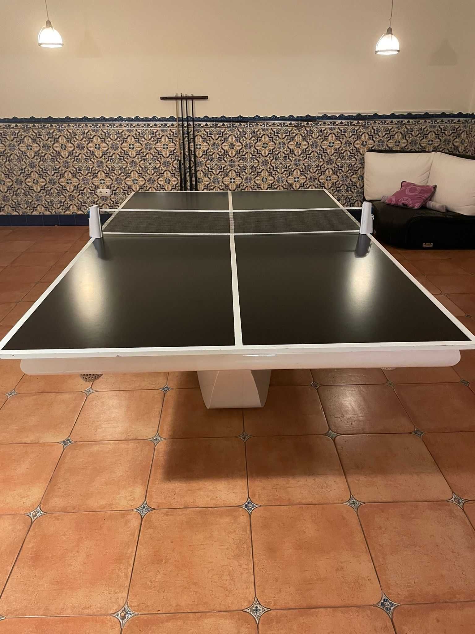 Mesa Brilhar com Tampo para ping pong