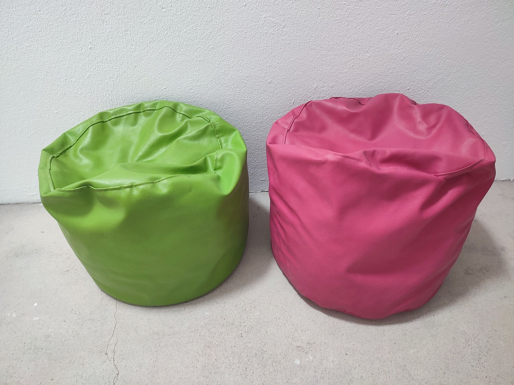2 puffs ( verde e rosa)