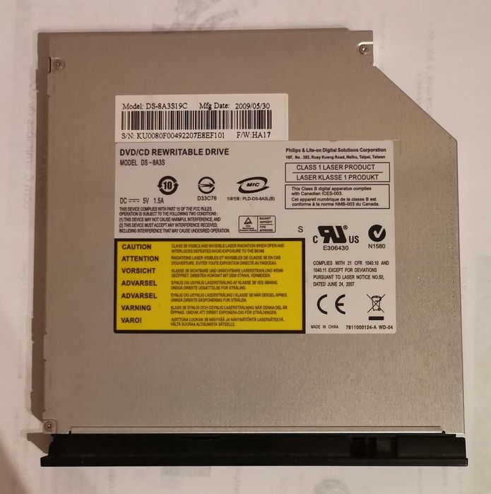 5 Portable DVD Burners: 3×SATA, 2×IDE64575344407171121