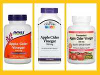 Яблочный уксус NOW Foods Natural Factors American Health Mason Natural