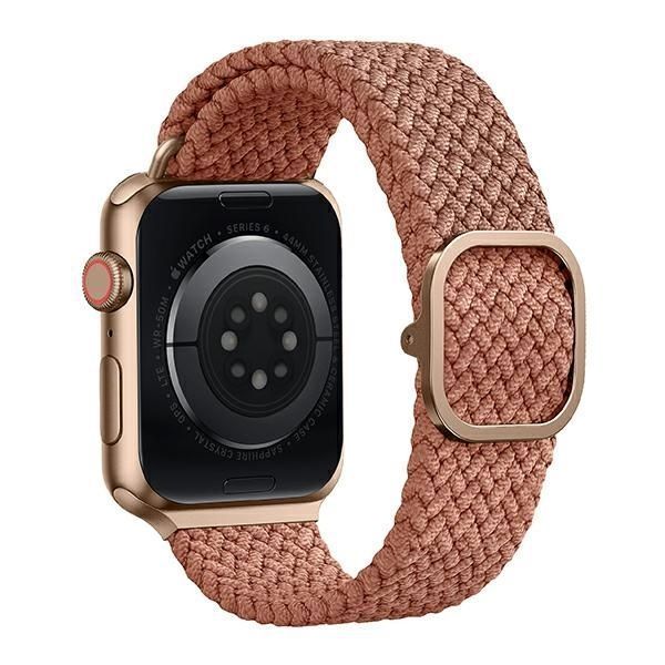 Pasek Uniq Aspen do Apple Watch 44/42/45mm, Różowy/Grapefruit Pink