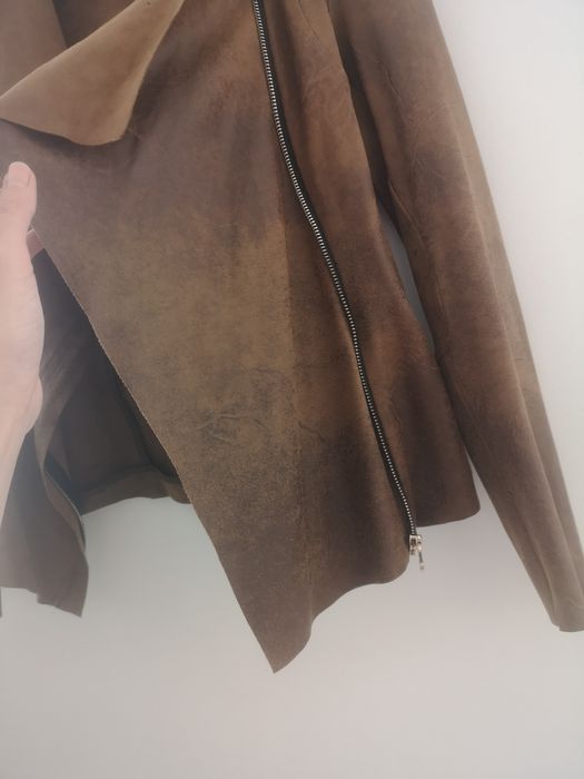 Casaco classy tipo camurça xs