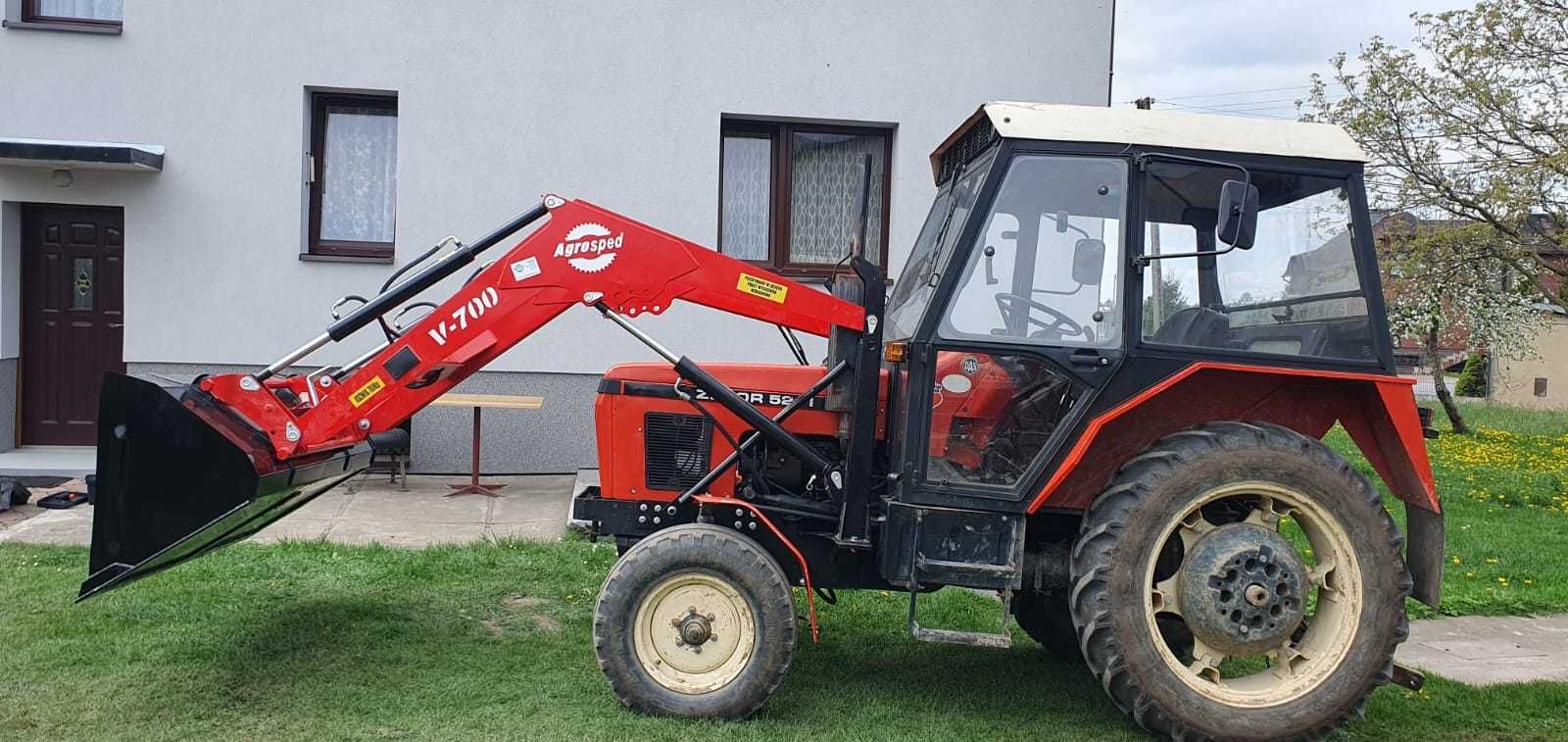 Ładowacz czołowy Agrosped V-700 Euroramka, f. pływająca