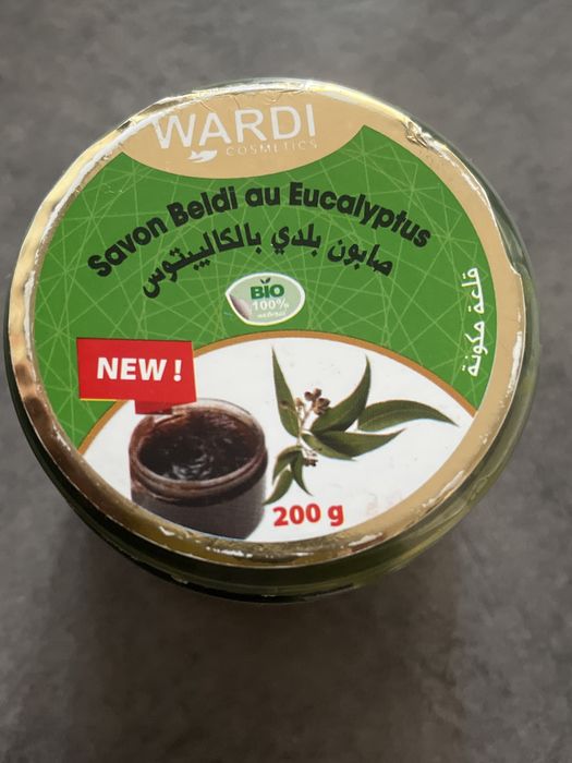 Marokanskie mydlo w żelu z eukaliptusem