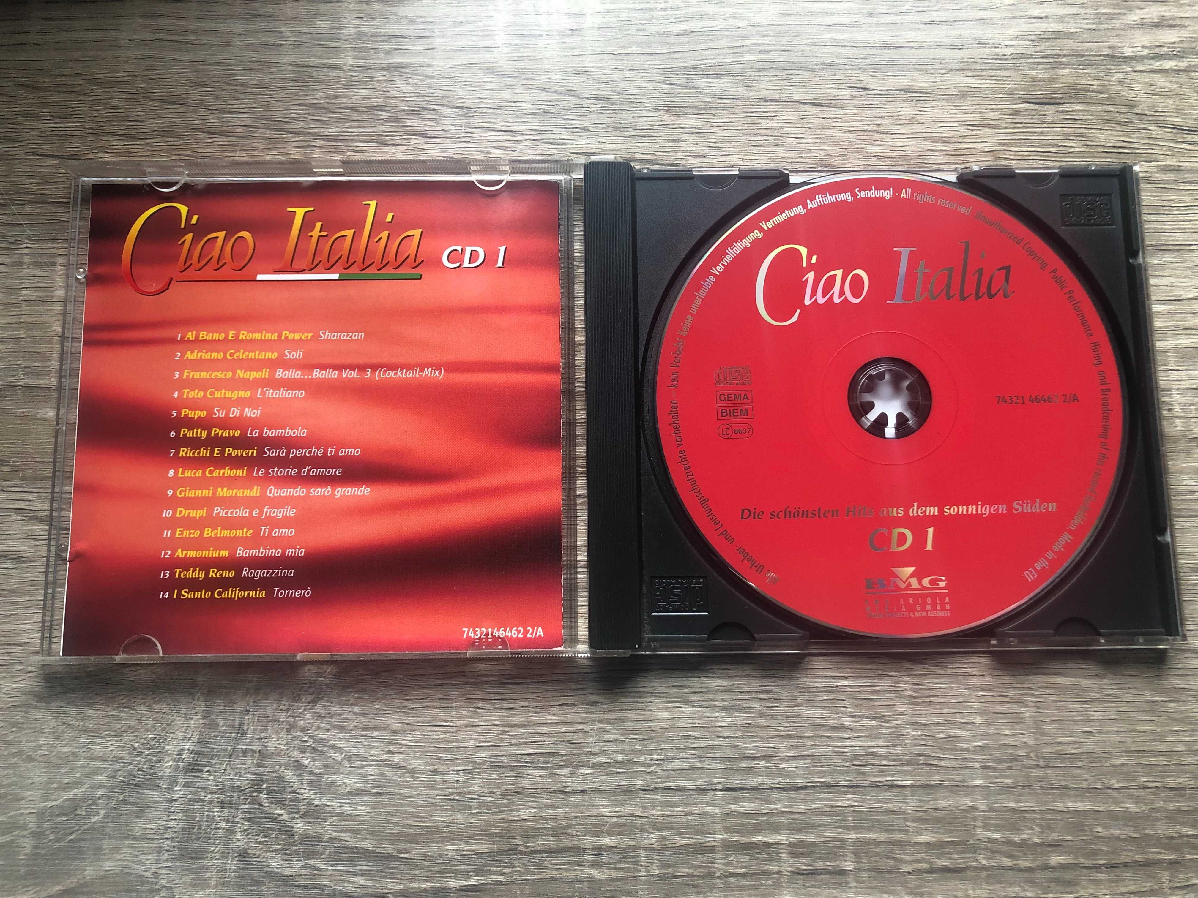 Ciao Italia włoskie przeboje płyta CD