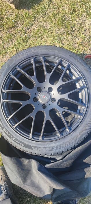 Koła 5x112 18" felgi lub opony 235 45 HANKOOK. VW AUDI SKODA Doskonały