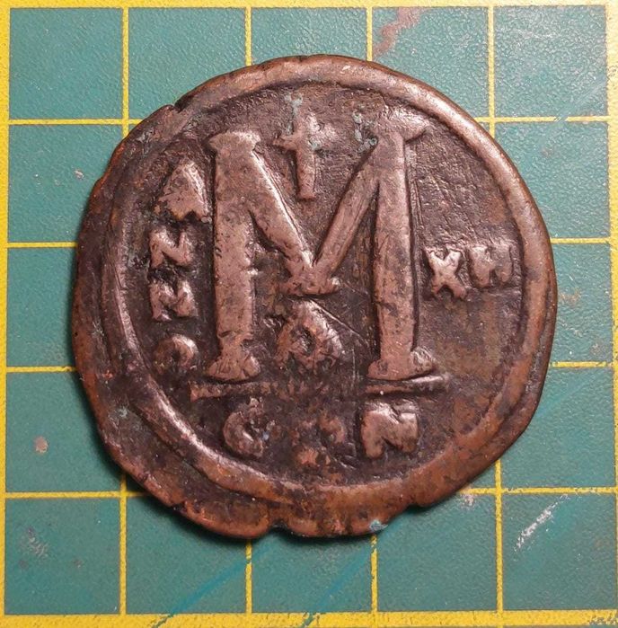 Moeda Imperio Romano do Oriente Justiniano I