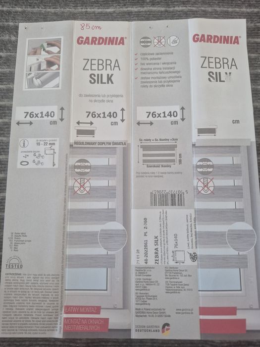 Roleta dzień noc Gardinia 76x140