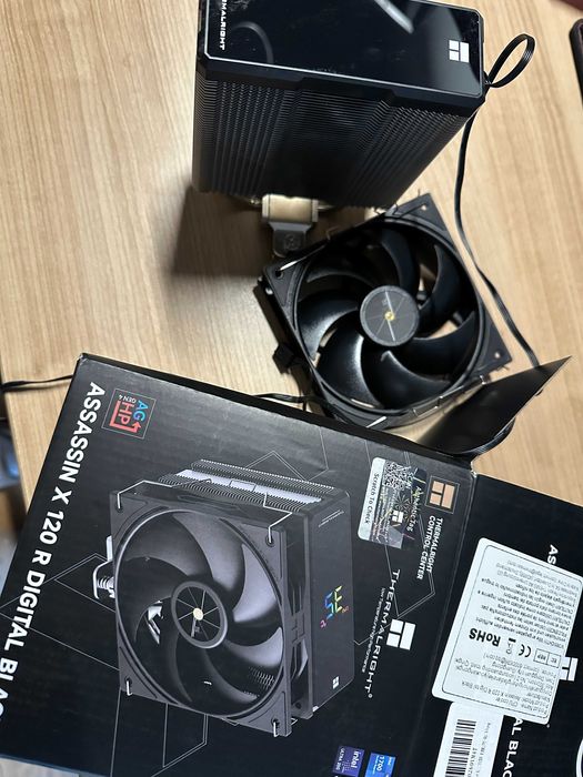 Thermalright Assasin X 120R Digital Black chłodzenie cpu procesora