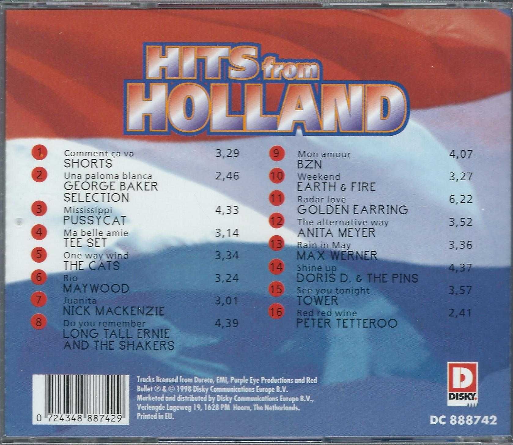 CD VA - Hits From Holland (1998) (Disky)