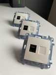 Simon 10 C51.01/11 RJ45 gniazdko komputerowe kat 5e, białe
