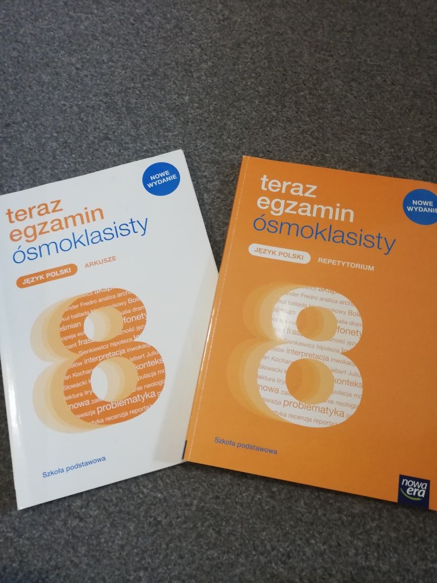 Teraz egzamin ósmoklasisty język Polski zestaw
