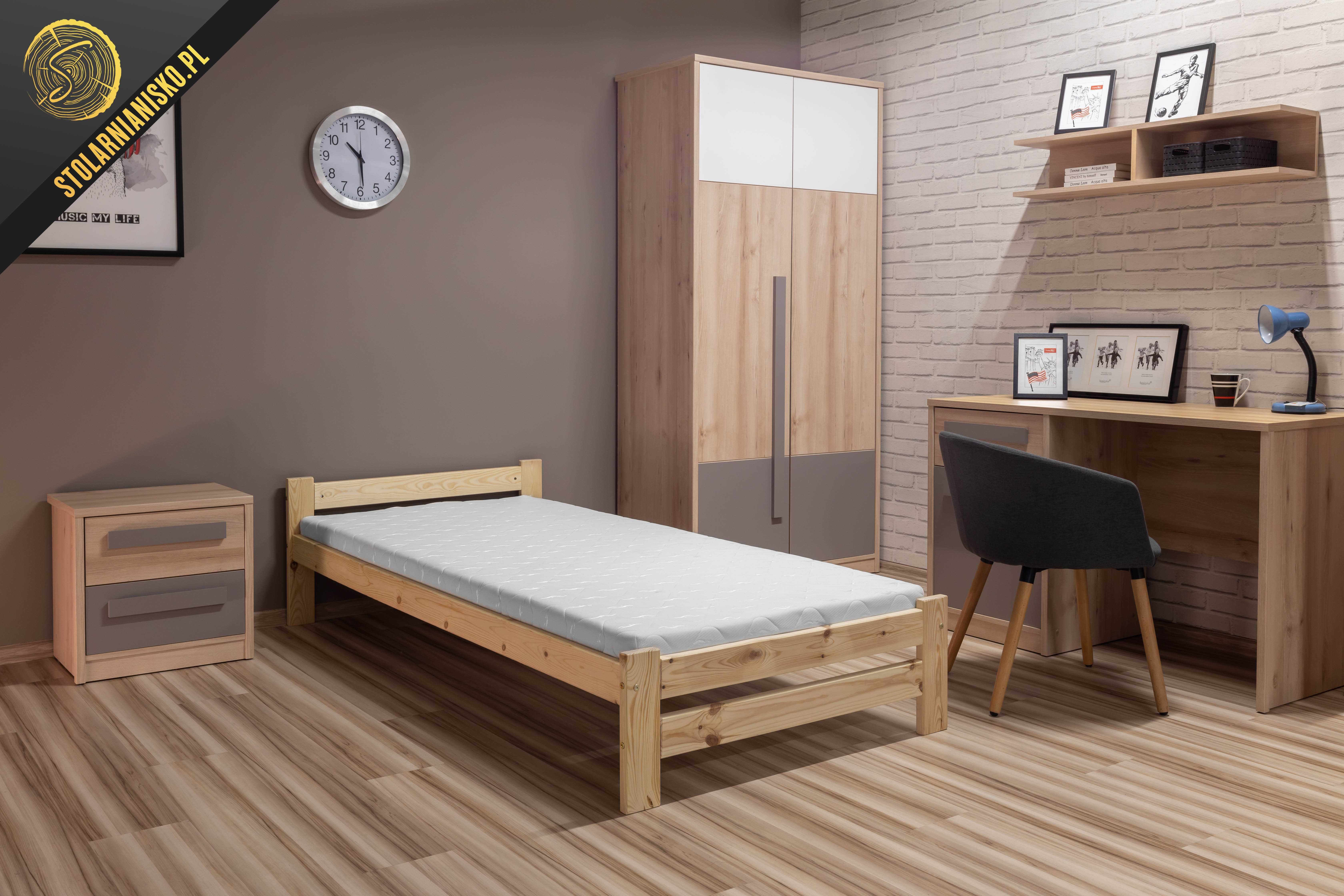 Łóżko drewniane 90x200 cm od Producenta
