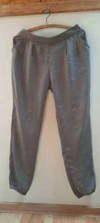 Sisley lekkie przewiewne spodnie damskie