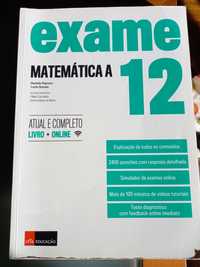Livro de preparação para exames Matemática A 12°