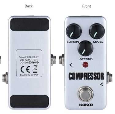 Pedal Compressor, Pedal Phaser (novos)