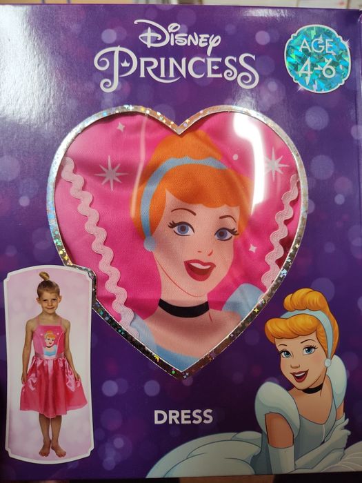 Sukienka dla dziewczynki princess 4/6 lat