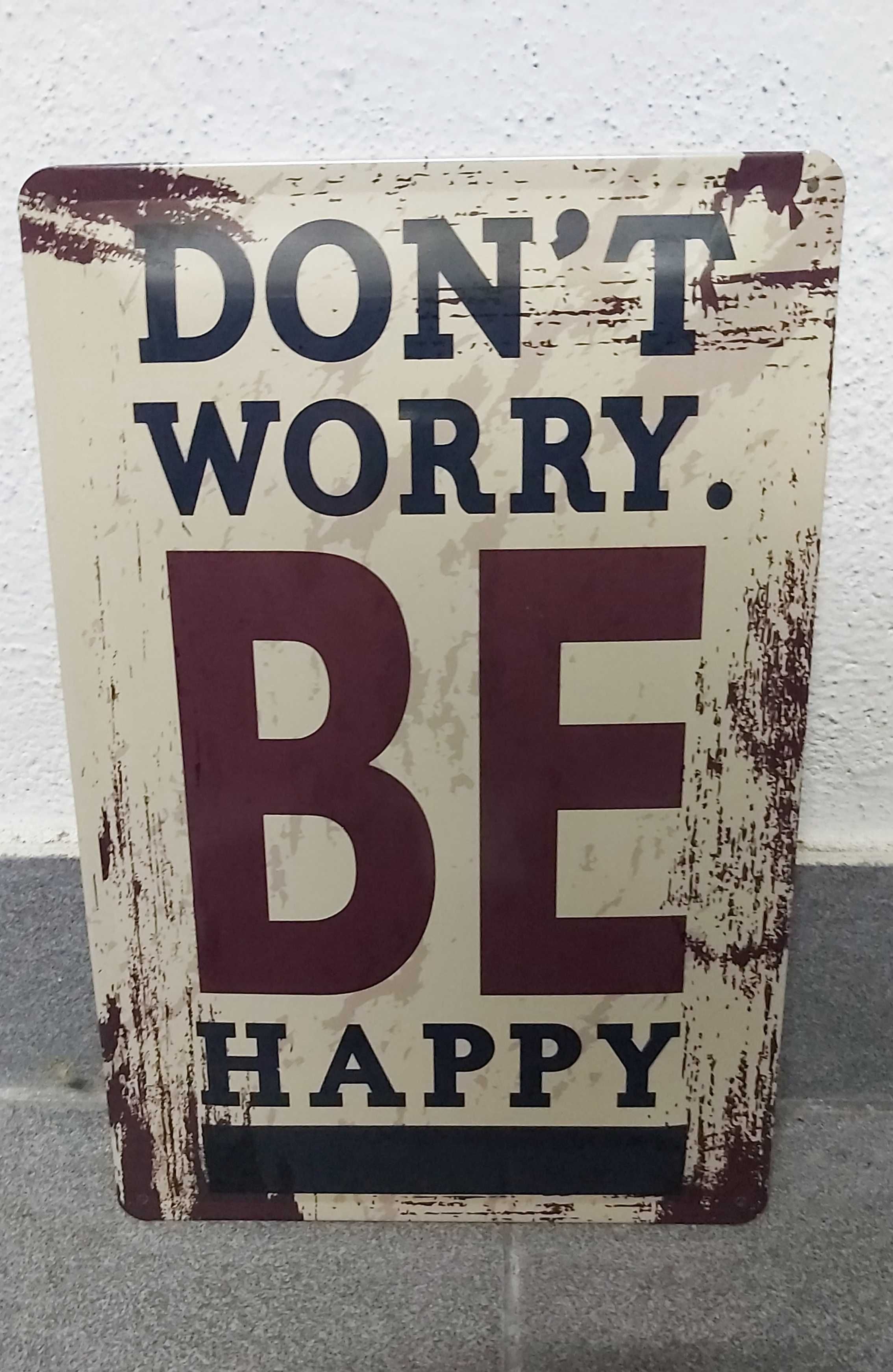 Quadro "Don't Worry Be Happy"