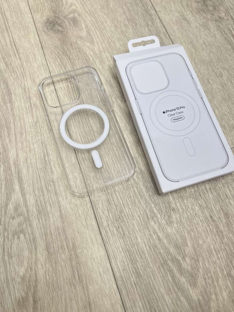 Чехол Apple для iPhone 15 Pro Clear Case with MagSafe ОРИГИНАЛ