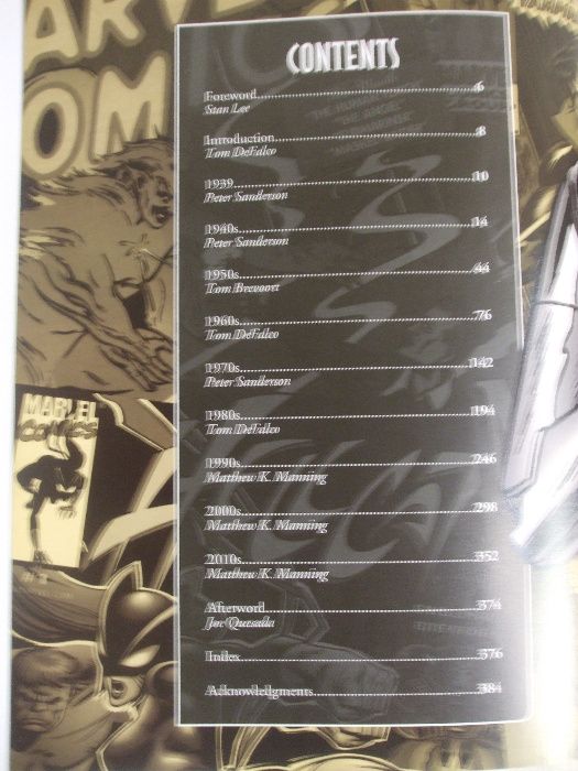книга история комиксов Marvel Comics year by year Год за годом