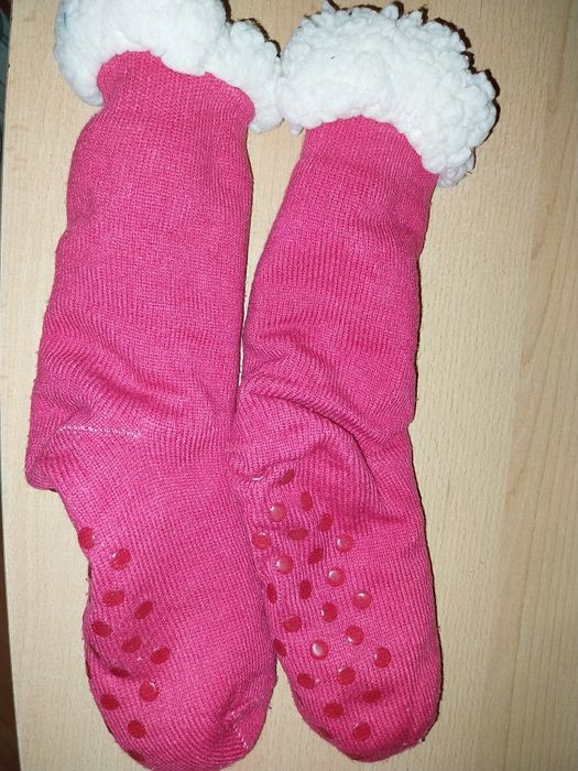 Grube skarpety antypoślizgowe